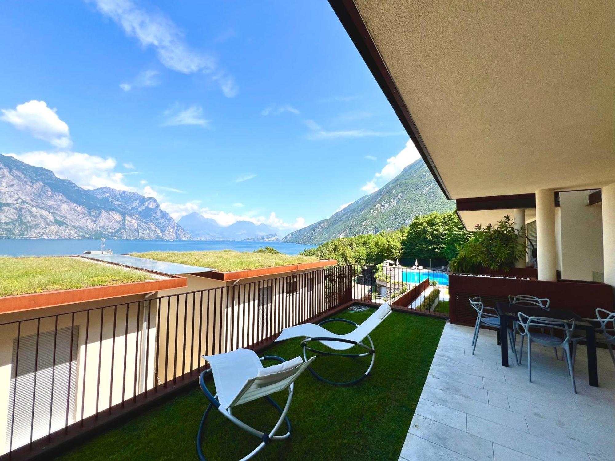Seeblick Le Dimore Malcesine Zewnętrze zdjęcie